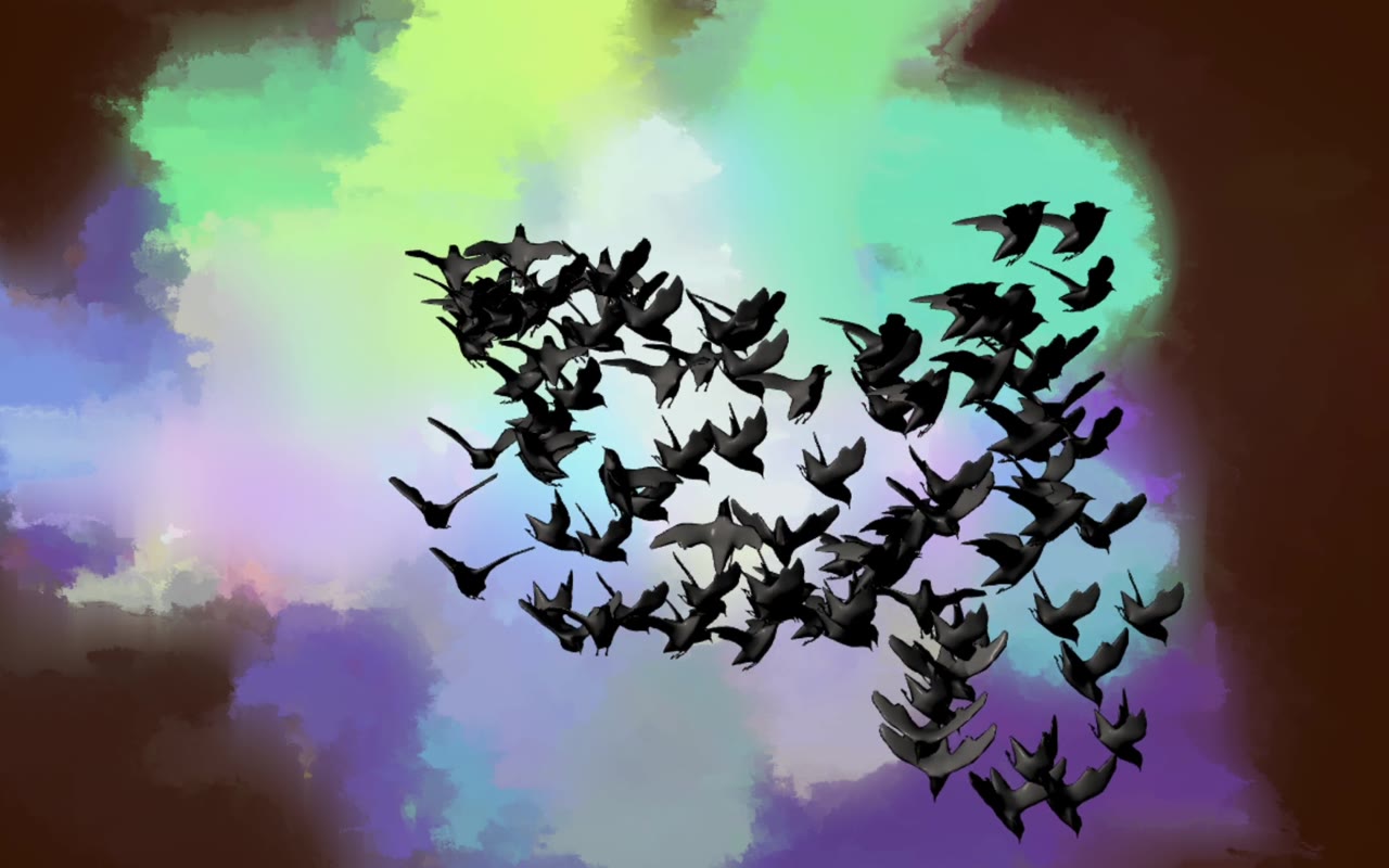 Flocking still frame